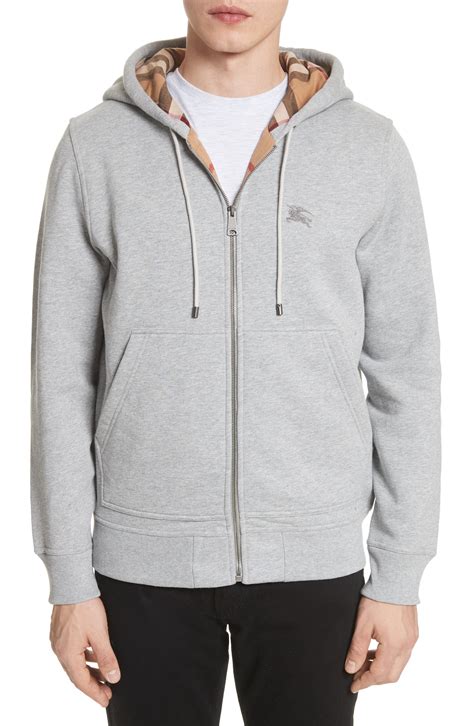 burberry zip up hoodie|burberry white half zip pullover.